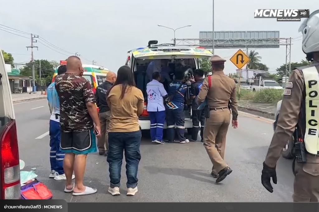 จยยถูกเก๋งชนท้าย3